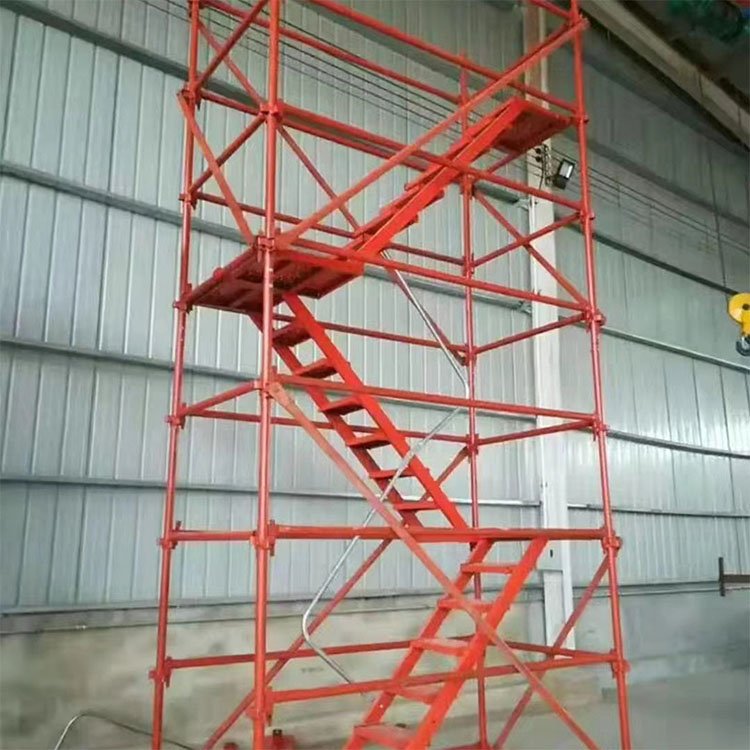 建筑工地盤扣式安全爬梯與橋梁施工安全梯籠的優(yōu)勢及應(yīng)用